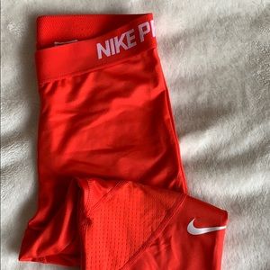 Nike Dri-Fit Orange Capri Legging